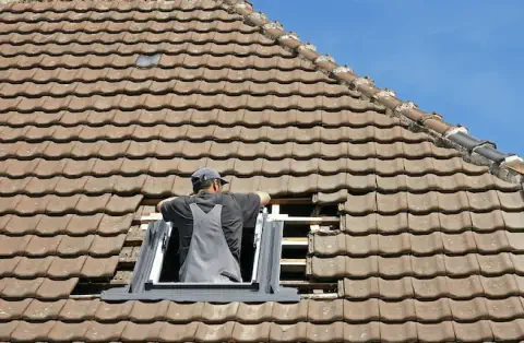 Pose de velux - Saint-Vallier
